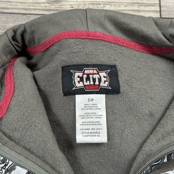 Crazy Vintage Y2K MMA Elite Affliction Style Grunge Zip Hoodie - Picture 4 of 4